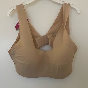 Hanes Ultimate Wireless Bra, Ultra Light Full-Coverage T-Shirt Bra, larg…